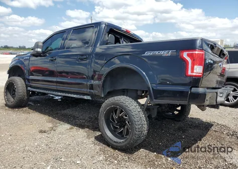 2017 Ford F150 Supercrew из США, поврежденный, VIN 1FTEW1EF7HFB69366